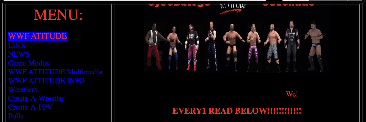 Gaming Website screenshot